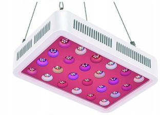 Lampa na pestovanie raslín - Lampa LED 600 W Roleadro, dva -nulové svetlomet - biele