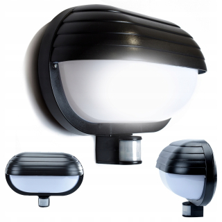 Záhradné nástenné svietidlo - Externá stena lampa + snímač pohybu súmraku
