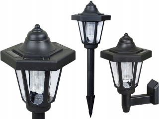 Solárna zapichovacia záhradná lampa - solárna girlanda lampa 10 LED teplá žiarovka P-801