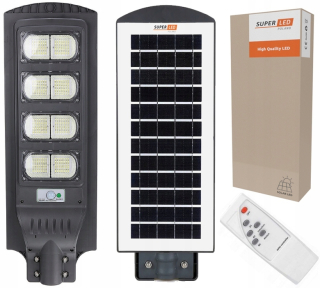 Uličná lampa - Solárna lampa LED 80W Street Sensor + diaľkové ovládanie