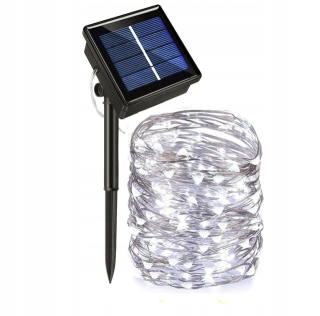 Solárna zapichovacia záhradná lampa - Solárne žiarovka implikácia Adfasffaf Silver 0 cm 1