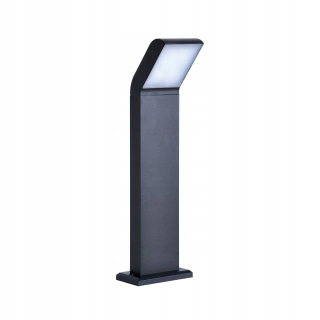 Svetelný stĺp do záhrady - Stojatá lampa vonkajšia záhrada LED moderná čierna 49 cm kaja