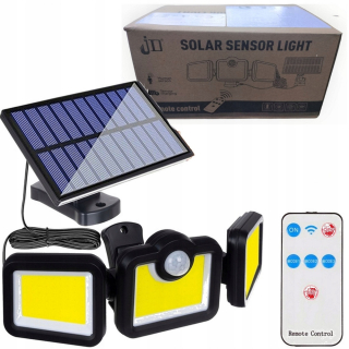 Uličná lampa - Pouličná lampa 120 v 6000 lm solárne napájacie napájanie so súmrakovým senzorom