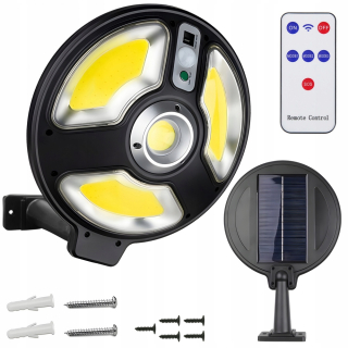 Uličná lampa - Street Lamp 200 v 5000 LM poháňaná solárnou energiou.