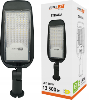 Uličná lampa - LED pouličná lampa 100 W Maják nastaviteľný IP65