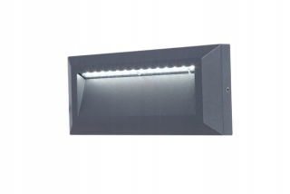 Záhradná fasádna lampa - Vonkajšia žiarovka Helena Anthracite 5191602118 Lutec
