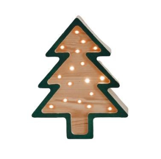 LED lampa vianočné stromčeky vianočné batérie