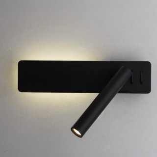 Záhradné osvetlenie chodníka - LED stena lampa s 6 W na čítanie do spánku