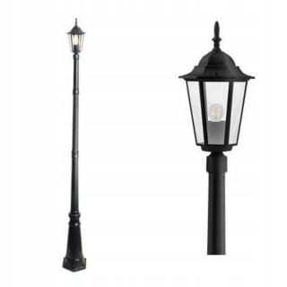 Svetelný stĺp do záhrady - Garden Lantern Victoria E27 stojaca 229 cm
