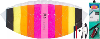 Lietajúca hračka, šarkan - Športový drak Aerrobatic Two -Lift Dragon Fly 160x65cm Dragon