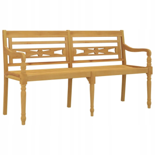 Záhradná lavica, lavička - Lummarko záhradná lavica, 125 cm, Lity Wood Akacjo