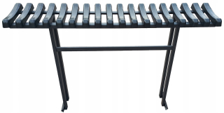 Záhradná lavica, lavička - Cintorínska lavica pre cintorínsku lavicu 4 nohy 120 cm