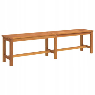 Záhradná lavica, lavička - Lavička bez operadla dreva 180 x 45 cm