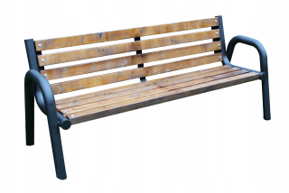 Záhradná lavica, lavička - Záhradná lavica 125 cm