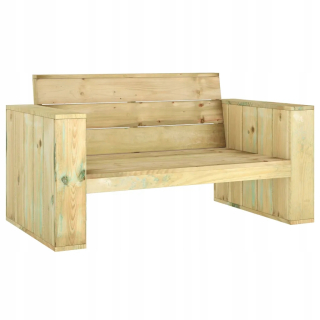 Záhradná lavica, lavička - Záhradná lavica, 139 cm, impregnované Sosnow Wood