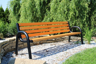 Záhradná lavica, lavička - Záhradná lavica 225 cm