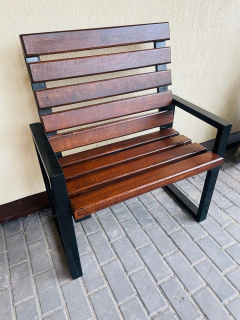 Záhradná lavica, lavička - Sada dvoch ratanových záhradných lavičiek