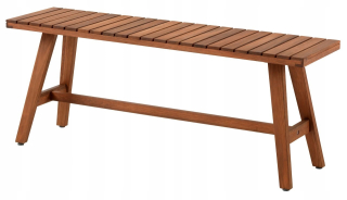 Záhradná lavica - Balkónový stôl zložený na balkónovej terase zavesenej balustrády regulovanej