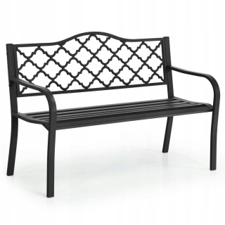 Záhradná lavica, lavička - Park Garden Lavica 128 x 52 x 82,5 cm