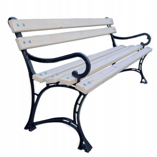 Záhradná lavica, lavička - Park Garden lavica 150 cm maľovaný výrobca