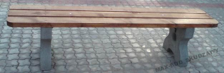Záhradná lavica, lavička - Lavica 11,5 x 3,8 - dĺžka 150 cm - dvojča