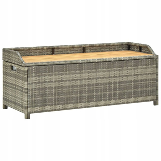 Záhradná lavica, lavička - Záhradná lavica s úložným priestorom, 120 cm, Polystan,