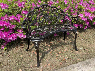 Záhradná lavica, lavička - Vidaxl Garden Bench, 119 cm, tuhé drevo Acacia