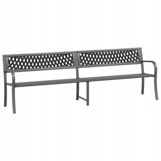 Záhradná lavica, lavička - Lavička so spätným plastom 1 x 58 cm