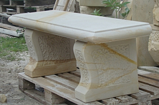 Záhradná lavica, lavička - Záhradná lavica, šedá, 120 cm, oceľ