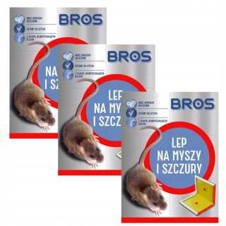 Repelent, plašič  pre zvieratá - MOND 3X BROS Glue Mouses Potkany Rats