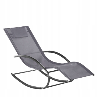 Záhradné lehátko - Garden Deckchair, Gray Carano II!