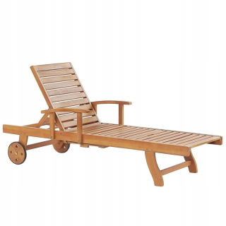 Záhradné lehátko - Záhrada Deckchair Java Acacia!