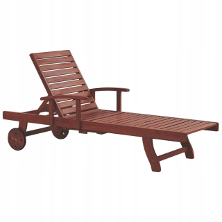 Záhradné lehátko - Garden Deckchair Acacia Toscana!