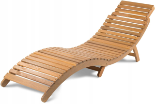 Záhradné lehátko - Skladací záhradný ergonomický