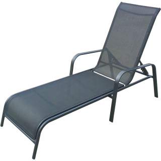 Záhradné lehátko - Záhrada Deckchair Skladacie grafity FDZ 8012 nariadenie