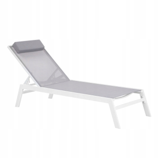 Záhradné lehátko - Garden Deckchair Gray Catania II!