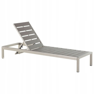 Záhradné lehátko - Garden Deckchair Gray Nardo!