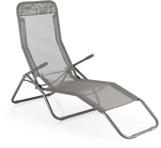 Záhradné lehátko - Vidaxl Fold -out Terrace Sun Lebss, 2 ks, stal, p