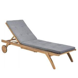 Záhradné lehátko - Classic Beech Deckchair Greenblue GB183M Melange