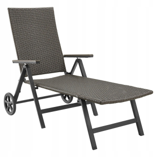 Záhradné lehátko - Garden Beach Rattan Decalkchair