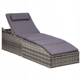 Záhradné lehátko - Post -Pad -Gray vankúš