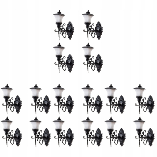 Dekorácia do záhrady - Svetlá nástenná bábika Svätý LED 16 PCS