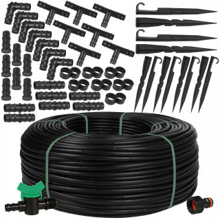 Systém kvapkovej závlahy - Odkvapkávacia linka 16mm/0,30m/1,2l/h 100m + príslušenstvo