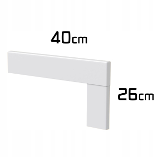 Kapitán schodiska Biały na karte 60x15 mm