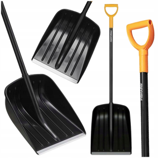 Vidly, lopata - Fiskars lopata na sneh Veľký silný hliníkový odstraňovač snehu