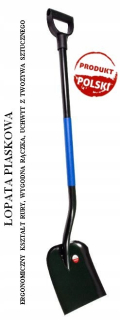 Záhradná lopata, rýľ - Kovový tvar kovu piesku