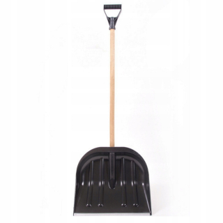Vidly, lopata - Lopata na sneh 45cm čierna.Škrabka na sneh
