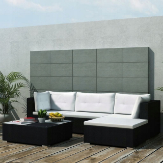Vidaxl Garden Table Adirondack, Anthracite, 38