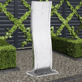 Lumarko Wavy Garden Fountain s čerpadlom, oceľou