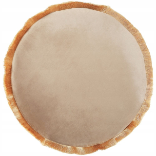 Vankúš na záhradný nábytok - Vankúš Lumarko Round Stoličky Ø 40 cm béžová